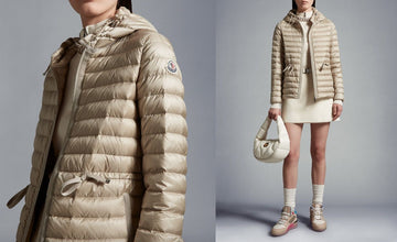 Moncler RAIE SHORT PARKA Beige 093 1A10300 53048 20J 151194227