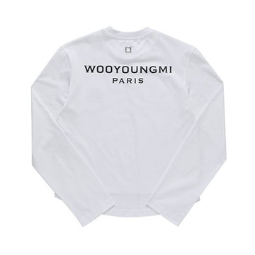 WOOYOUNGMI M241TS17 712W バックロゴ レディース 長袖Tシャツ 151204405