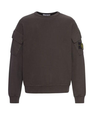 STONE ISLAND Brushierte Baumwollfleece K2S15 6100008 S0A20 V0062 151102621