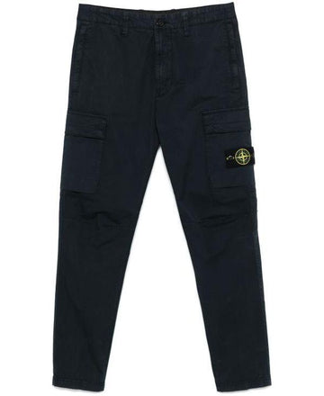 Stone Island Stretch Twill Pants K1S15 Navy 3100304 S0010 V0020 151103640
