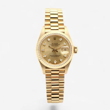 Rolex Datejust Gold 26 After Diamond 18K Women's Gold Watch 1991 151205768