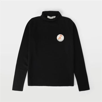 Maison Kitsune Olympe Lethang Flower Fox High Neck Knit JW00573KT1036 P199 150879812