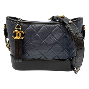 CHANEL Gabrielle Hobo Small Chain Schultertasche A91810 Marine 151208670