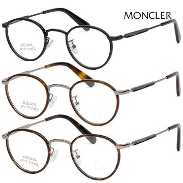 Moncler Eyeglasses ML5159D Luxury Round Windsor Rim Asian Fit 123515776