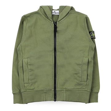 STONE ISLAND Stein Kinder Wappen Patch Kapuzenjacke (Oliv) L1S16 6100004 S0040 V0058 10,12A 151208645
