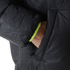 MSGM フードロゴロングパディングジャケット ブラック 3340MH15 227701 99 147660300 [P]