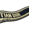 Dior Logo Embroidered Fabric Ring Shoulder Strap Navy 151209226 [P]