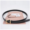 MIU MIU 5CC697 2AIX F0002 regulärer Tin-Calfleder Gürtel 151053196 [P]