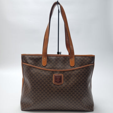 CELINE Makadam Shopper Bag Schultertasche Unisex (Top-Zustand, Seltenes Stück) 601-25 151211470