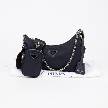 Prada 1BH204 Reedition Multi Hobo Shoulder Crossbody Bag 151050967