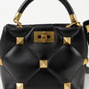 VALENTINO 0B0I97 Roman Stud Small Top Handle Tote Schultertasche 150662313 [P]
