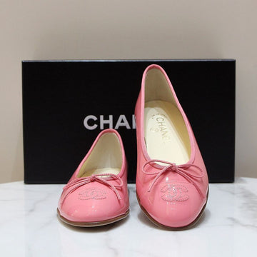 CHANEL ペイタンツ バレリーナ フラットシューズ 37 (240mm) G02819 141010329