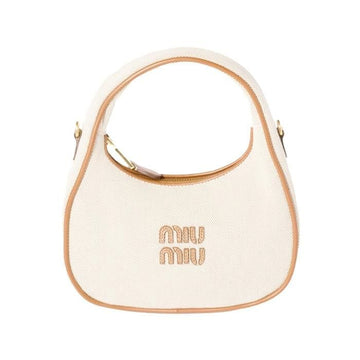 MIU MIU Wander Canvas Leder Tasche F062F 5BC125 151213376