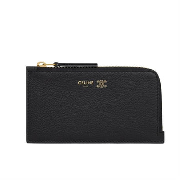 CELINE セリーヌ ロング ジッパー カード ウォレット - サプル グレイン カーフスキン L10082O54 GFS3 151213760