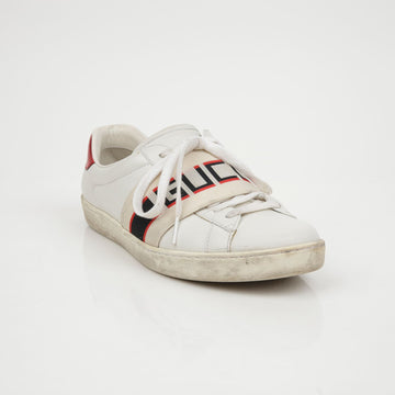 GUCCI Ace Banding Sneakers 6.5 Größe 523469 150925645