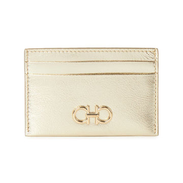 SALVATORE FERRAGAMO [Limitierte Edition/30 Stück] 26SS Gancini Damen Kartenetui 220007 0787969 151227262