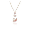 SWAROVSKI Swan Dazzling Pink Y Halskette 5473024 144732072 [P]