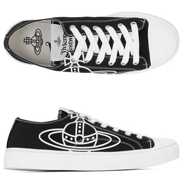 VIVIENNE WESTWOOD 25FW ブラック フリムソール ロートップ 2.0 スニーカー 75020005M W015B N401 151256719