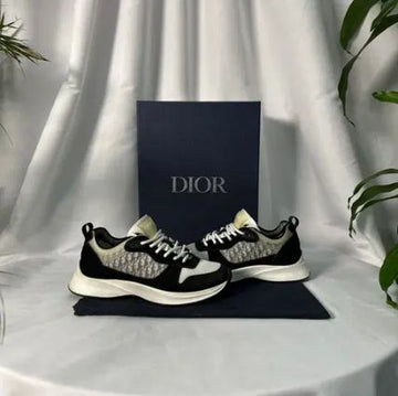 Dior B25 Runner Sneakers Black (38 Size) 151257254 [P]