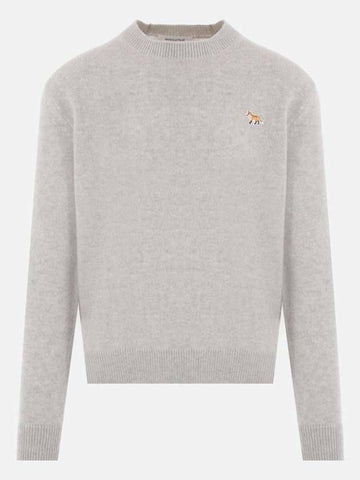 MAISON KITSUNE Regular Jumper mit Baby Fox Patch BM00813KT1006 H120 133043088