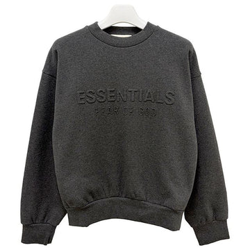 Fear of God Embroidered Logo Classic Sweatshirt Charcoal Heather 151277516