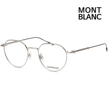 Montblanc Eyeglass Frame MB0060O 003 Luxury Silver Round Glasses Unisex Metal Frame Fashion 151280412