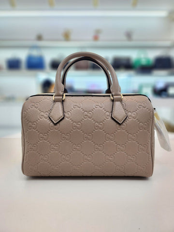 Gucci GG Emblem Small Top Handle Tote Shoulder Bag 815255 AAEEM 1523 151280607