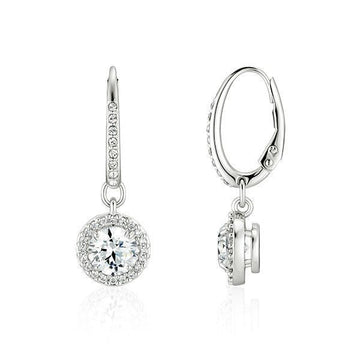 Swarovski 5636270 Una Angelic Constella Hoop Drop Earrings 144731916