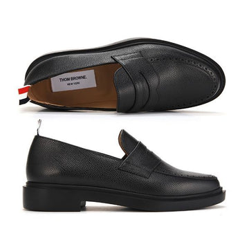 THOM BROWNE Pebble Grain Gummi Sohle Penny Loafer 151322034