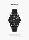 Armani Minimalist Men's Leather Watch 144731091 [P]