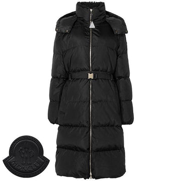 Moncler Black Bryant Goose Long Down Jacket 150739953