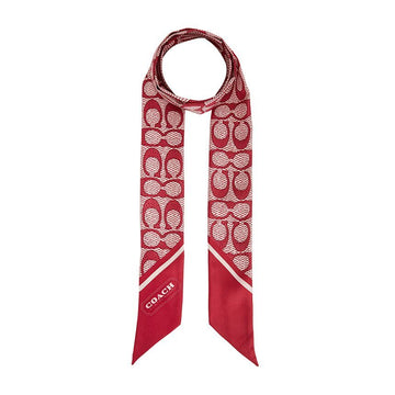 Coach Signature Women Silk Skinny Scarf 151329798