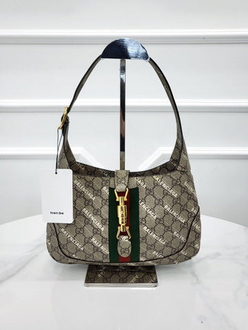GUCCI ジャッキー バレンシアガ ハッカープロジェクト ホーボーバッグ 636706 151330132