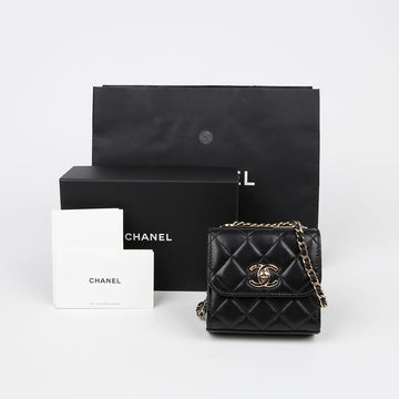 CHANEL トレンディ CC ミニ ショルダー クロスバッグ A81633 150885907
