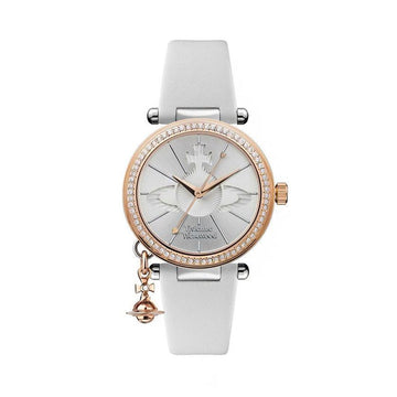 VIVIENNE WESTWOOD オブ 女性用 レザー クォーツ 32mm 141220762 [P]