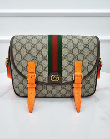 GUCCI Ophidia GG Messenger Crossbody Bag 792376 151331522