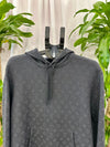 LOUIS VUITTON Monogram Hoodie Schwarz Größe M 151331869 [P]