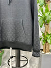 LOUIS VUITTON Monogram Hoodie Schwarz Größe M 151331869 [P]