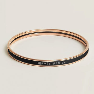 Hermes Bangle Bracelet Black 151333431