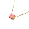 Hermes Rose Gold Rose Extreme Popash Mini Necklace 36538-2 151461673 [P]