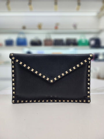 VALENTINO Rockstud Envelope Clutch QW1P0P56BOL 151466424