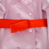 Gucci Ribbon Detail Double Coat Size 40 151212596 [P]