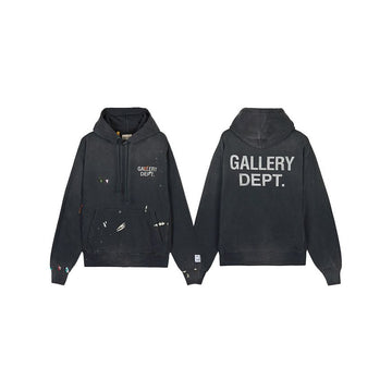 GALLERY DEPT GPH-50044 VBLK FW25 Herren GD Paint Logo Hoodie 151474231