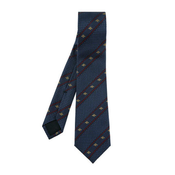 Gucci Bee Tie 451528 4E002 4574 Navy 127476295