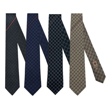 Gucci Men's Tie 456522 GG Pattern 4 Variants 127472504
