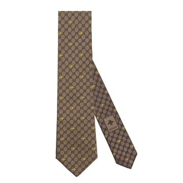 GUCCI GG Bienenkrawatte beige stamp: 545078 4E002 9764 127393156