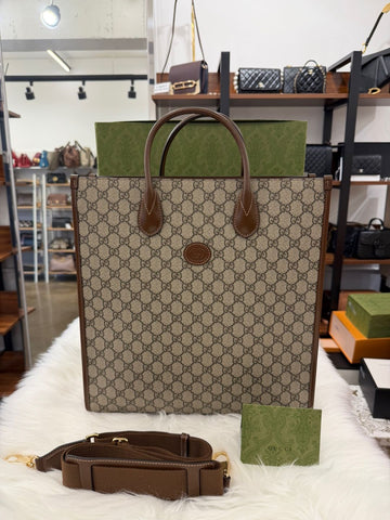 GUCCI Interlocking G Logo Tote und Schultertasche (674155) 151477816