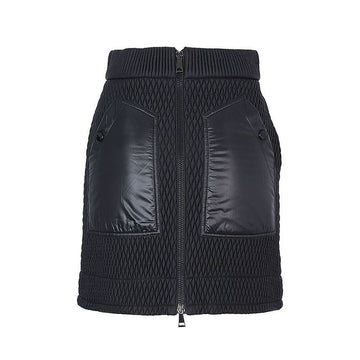 Moncler Women's A-Line Black Padded Skirt 37831595