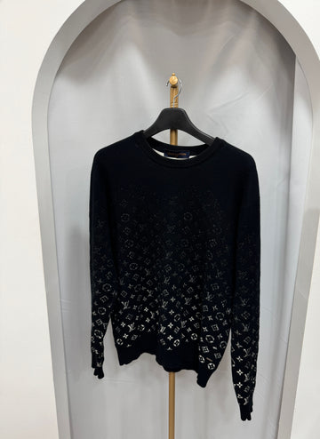 LOUIS VUITTON グラデーション モノグラム ニット L 151478446