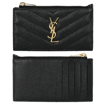 SAINT LAURENT Monogramm-Falt-Zippertasche 151480133